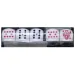 Kocke za poker set 5 kosov 16mm - Piatnik