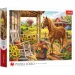 Konj na kmetiji 1000-delni puzzle - Trefl