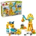 LEGO® DUPLO®: 3 v 1 gradbena površina in delovni stroji (10476) slika 1