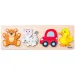 Lesena 4-delna punčka puzzle - Woodyland slika 1