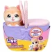 Little Live Pets: Mačka v košarici s mladiči slika 1