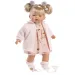 Llorens: Jokajoča lutka Aitane z dudo, v roza jopici 33 cm