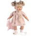 Llorens: Jokajoča lutka Aitane z dudo, v roza jopici 33 cm
