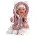 Llorens: Mimi 42cm velika lutka novorojenke s funkcijo smeha