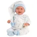 Llorens: Mimo 42cm velika jokajoča lutka novorojenčka v nosilki za dojenčke