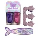 Luna: Glammy Gloss – Set lakov za nohte z morsko deklico, 2 lakoma za nohte in dodatki slika 2