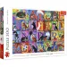 Mačji abecedni 500-delni puzzle - Trefl