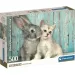 Mačka in zajček prijateljstvo HQC 500-delni Compact puzzle - Clementoni