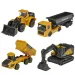 Majorette - Volvo izdaja gradbenih delovnih strojev 4-delni set - Simba Toys slika 2