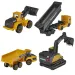 Majorette - Volvo Edition gradbeni delovni stroji 4-delni set - Simba Toys