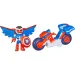 Marvel Iron Man in čudoviti prijatelji - Kapitan Amerika in Super Bike vozilo - Hasbro slika 2
