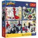Marvel Spider-Man - 4 x 88 delni Premium Plus Kids puzzle - Trefl slika 1