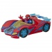 Marvel Super Heroe Action: Pajek dirkalni avtomobil s Spider-Man figurico - Hasbro