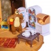Maša in medved: Igralni komplet Medvedov zimski dom - Simba Toys