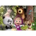 Masha in medvedovi prijatelji, 24-delni puzzle, 50x35 cm – Lisciani