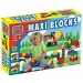 Maxi Blocks velika škatla gradbenih kock 56 kosov - D-Toys