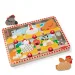 Melissa&Doug Potisni do Pop Sestavljanka – Srečne kokoši lesena razvojna sestavljanka - Spin Master slika 5
