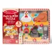 Melissa&Doug Potisni do Pop Sestavljanka – Srečne kokoši lesena razvojna sestavljanka - Spin Master slika 1