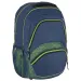 Modra in neon zaobljena šolska torba, nahrbtnik Spirit: Freedom 46 x 33 x 22 cm