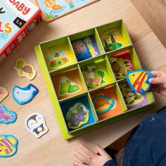 Montessori: Srečne živali igrača zbirka 67-delni set - Lisciani slika 3