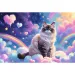 Muca v kraljestvu oblakov 160-delni puzzle - Trefl