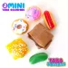 Mushmeez: DIY puhasti, squishy mini dobrote 3-delni set več vrst 1-del slika 2