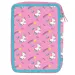 Must: Unikornis vzorovana dvonadstropna polnjena peresnica 15x21cm slika 2