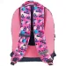 Must: šolska torba, nahrbtnik z vzorcem metuljev, s tremi predali 32x18x43cm slika 2