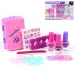 Nail Art: Set za manikuro s kovčkom, laki za nohte in dodatki