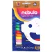 Nebulo: 12-delni komplet pisanega plastelina 200g