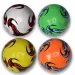 Nogometna žoga iz umetnega usnja z barvnim vzorcem v več različicah, 22 cm