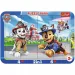 Paw Patrol psi junaki 2 v 1 okvirni otroški puzzle - Trefl