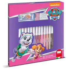 Paw Patrol: Skye in Everest 22-delni tiskalni set s flomastrom - Multiprint