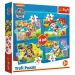 Paw Patrol: Tekajočki kužki 4 v 1 puzzle set - Trefl