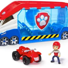Paw Patrol: Vojniška ekipa prevozno vozilo z zvokom s figurico Ryderja in vozilom - Spin Master slika 2