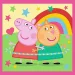Peppa prašiček - 3 v 1 20, 36, 50 delni puzzle - Trefl slika 4