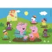 Peppa prašiček Veselo skakanje po lužah 104-delni maxi puzzle – Clementoni slika 2
