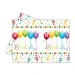 Plastični namizni prt 120x180cm Happy Birthday