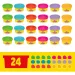 Play-Doh: Paket za zabavo 24 kosov s plastelinom in dodatki - Hasbro slika 4