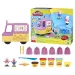 Play-Doh: Pujsa Pepa Set za izdelavo sladoleda z dodatki 227g - Hasbro