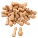 PlayBox: Naravne lesene figure 40x47mm 50kosov pakiranje slika 1