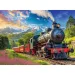 Potovanje med gorami z vlakom 1000-delni puzzle -Trefl slika 2