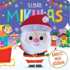 Prstna lutka Miklavž otroška knjiga slika 1