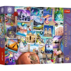 Puzzle EB: Spomini na potovanje 500-delni premium puzzle – Trefl
