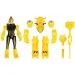 Quantum Heroes: Dinoster Delby akcijska figura z rumenim oklepom 20 cm slika 2
