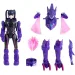Quantum Heroes: Dinoster Trina akcijska figura z vijolično oklepom 20 cm slika 2