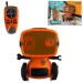 RC interaktivni TalkBot robot z walkie-talkie načinom v oranžni barvi 2,4GHz slika 1