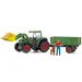 Schleich: Kmetijska svet - Igrača set s traktorjem in prikolico (42608) slika 2