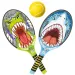 Set za tenis z dvema žogicama Deep Sea Overlord vs Jungle King