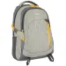 Siva, rumena zaobljena šolska torba, nahrbtnik Spirit: Crew 48 x 31 x 20 cm